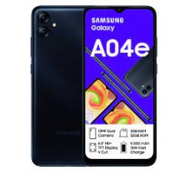 SMARTPHONE GALAXY A04E 3/64FB BLACK